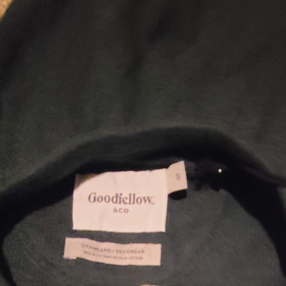 GOODFELLOW & CO Standard Top Green Long Sleeve Size  S - Picture 3 of 4